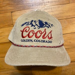 Made Engine Coors Corduroy SnapBack Hat